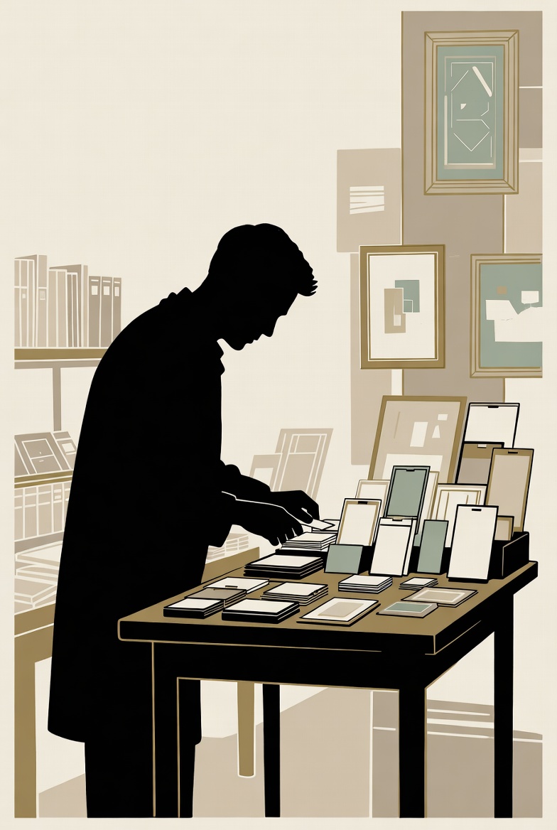物語を作る人のイメージ